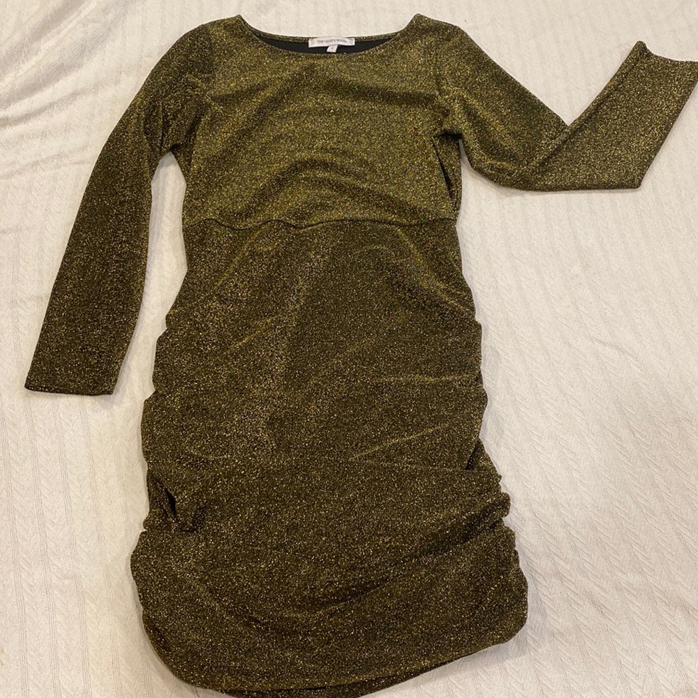 Sparkly gold dress